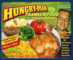 Frankenfoods parody